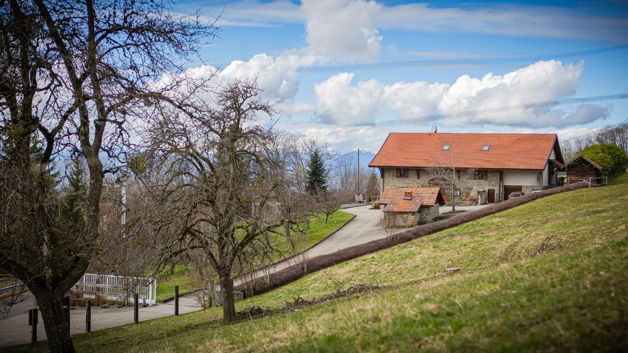Hotel Le Bonheur Dans Le Pre Lucinges Zewnętrze zdjęcie